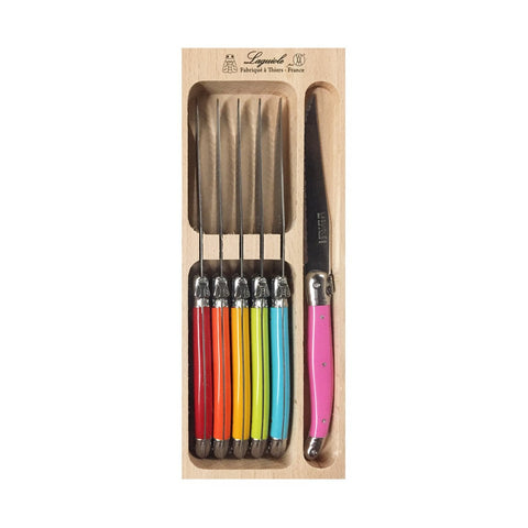 Laguiole French Steak Knives - Multi