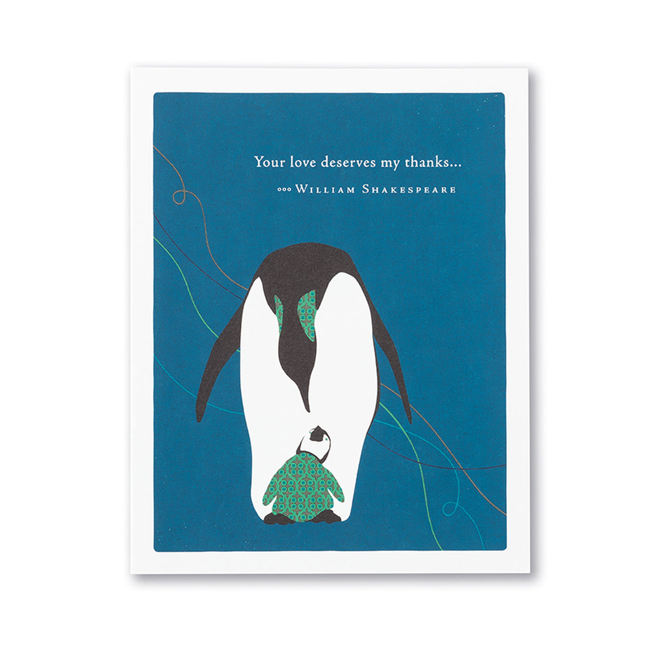 Your Love Deserves My Thanks Greeting Card