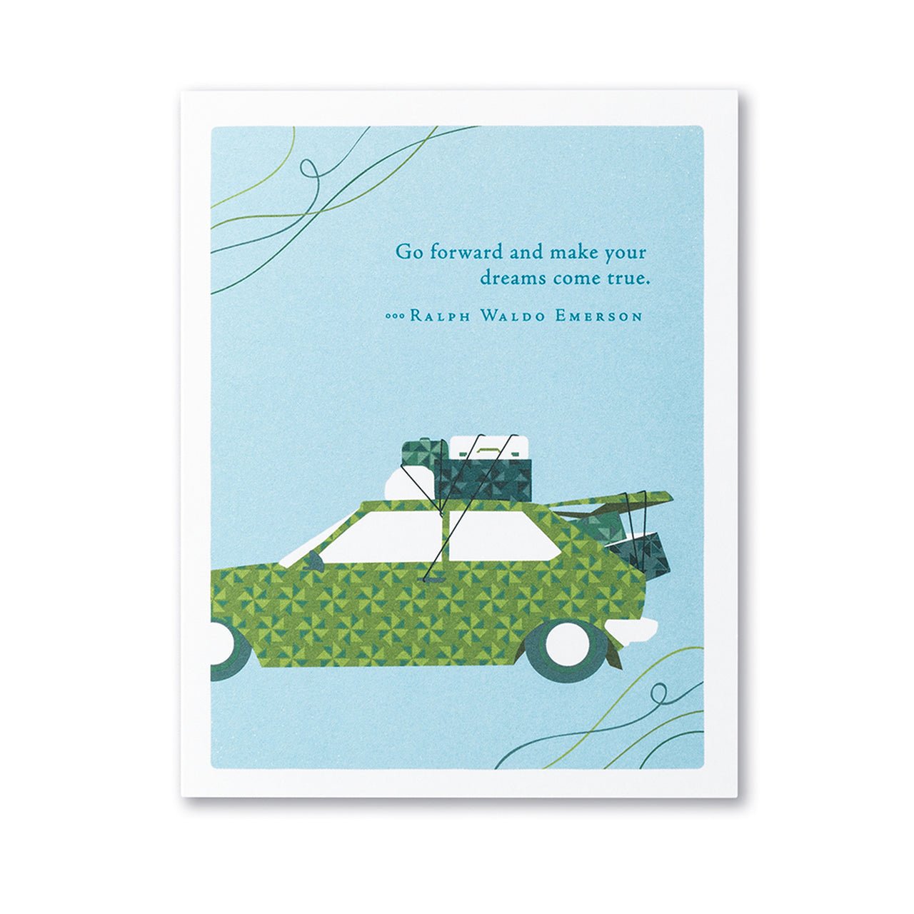 Go Forward Congratulations Greeting Card
