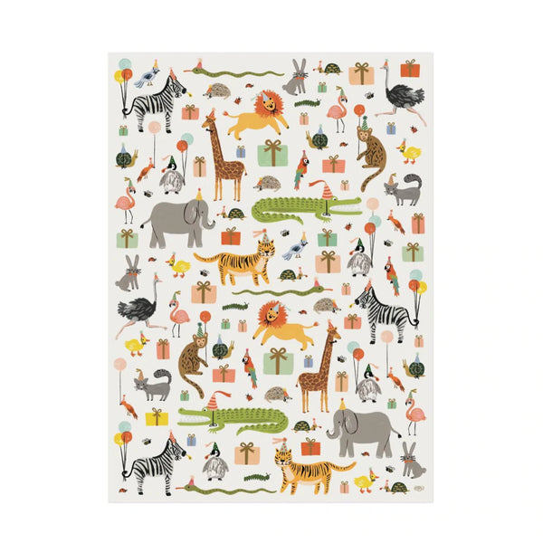 Party Animals Wrapping Sheets By Rifle