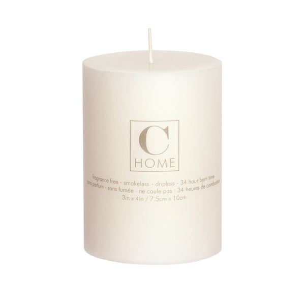 Pillar Candles - Ivory