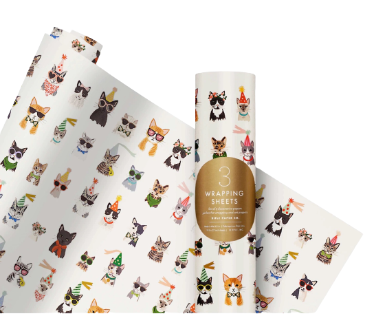 Cool Cats Wrapping Sheets By Rifle
