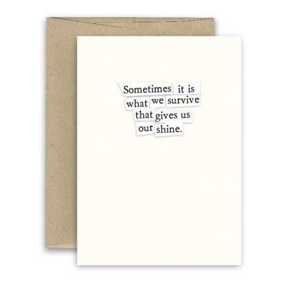 Sometimes Card