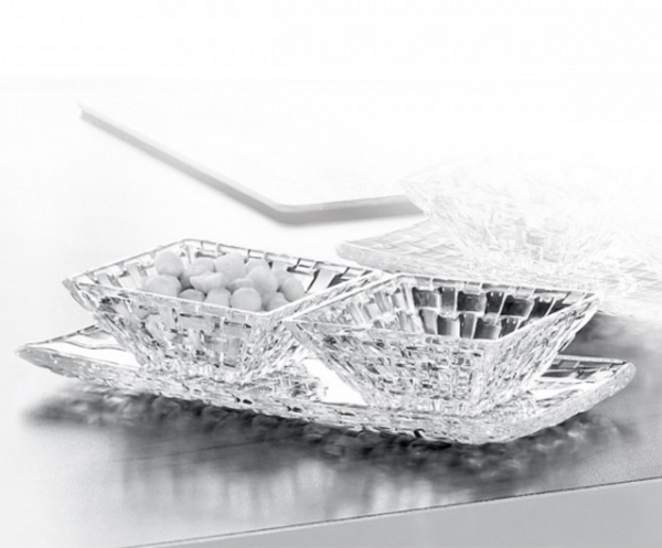 Nachtmann Bossa Nova Crystal Rectangular Platter