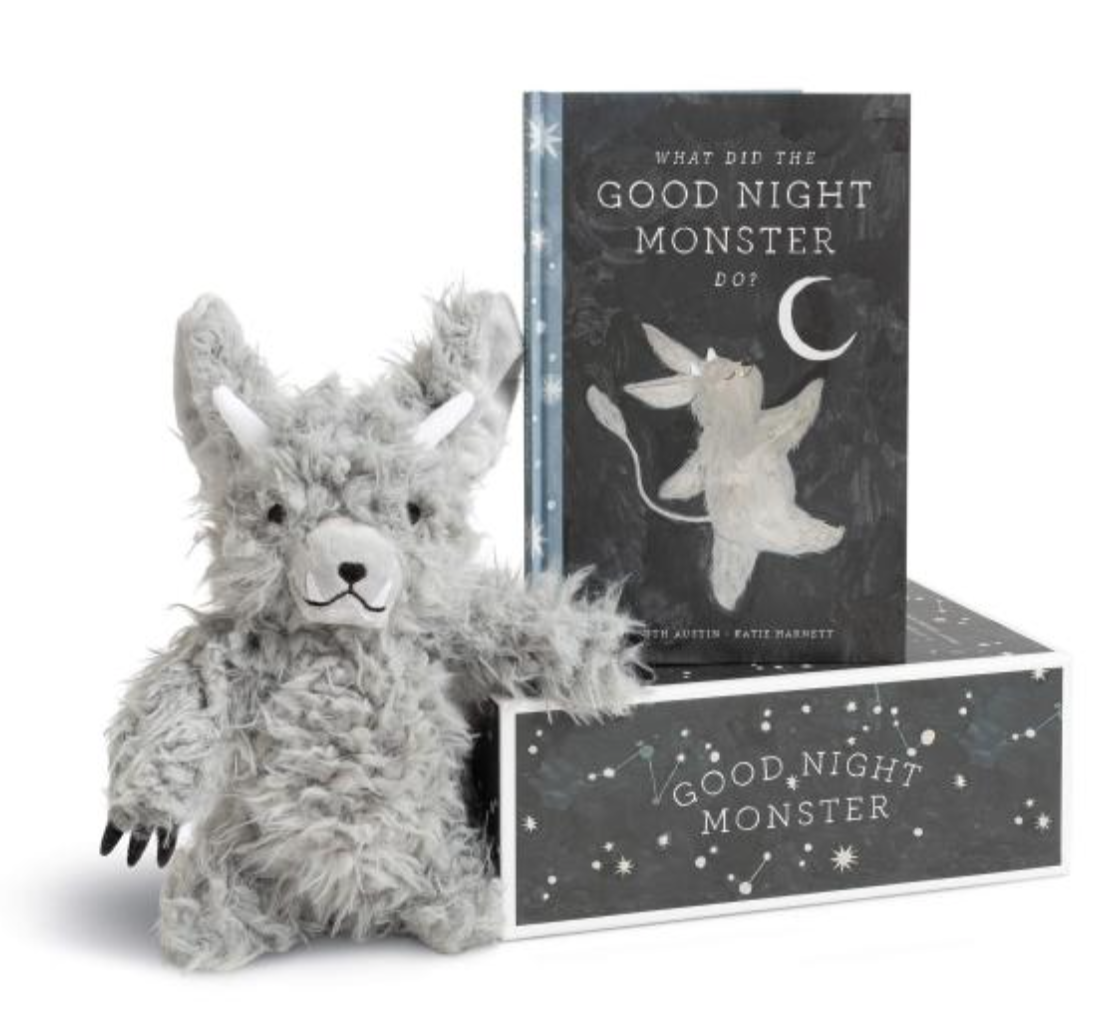 Good Night Monster Book & Plush Monster Set