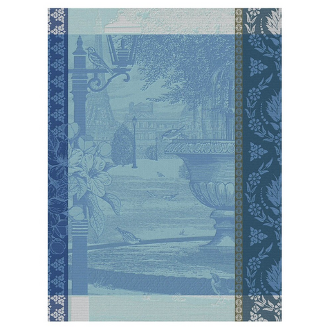 Le Jacquard Francais Tea Towel - Jardin Parisien Blue