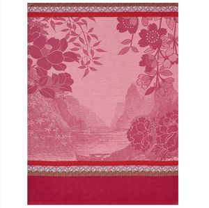 Le Jacquard Francais Tea Towel - Voyages Along Cherry Tree