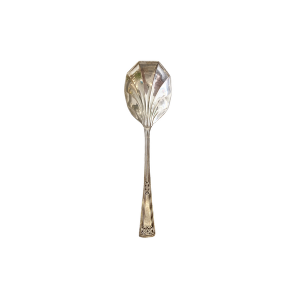 Vintage Silver Petite Serving Spoon