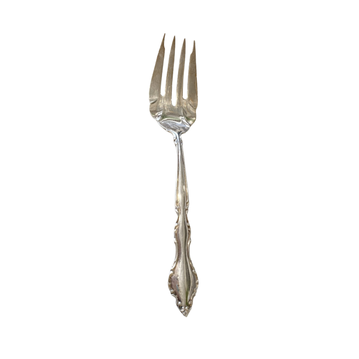 Vintage Silver Serving Fork