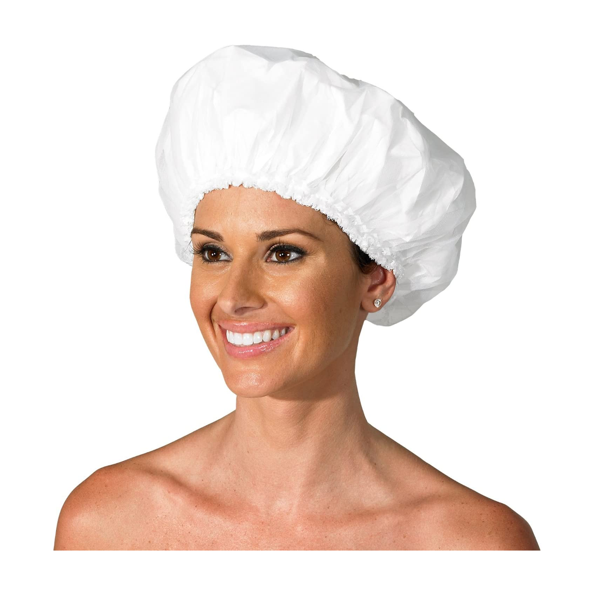 Shower Cap (White or Pink)