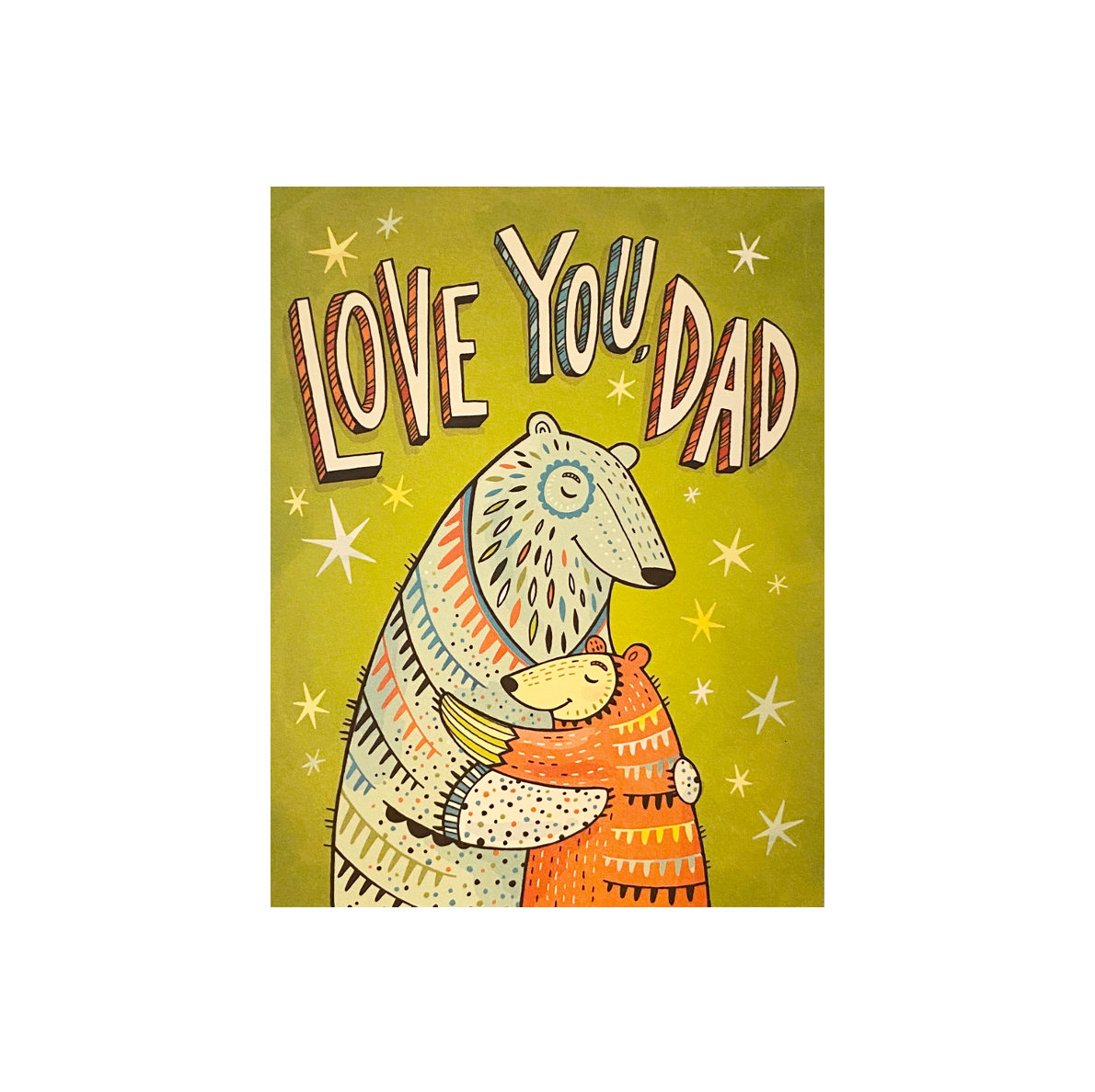 Love You Dad Father's Day Card