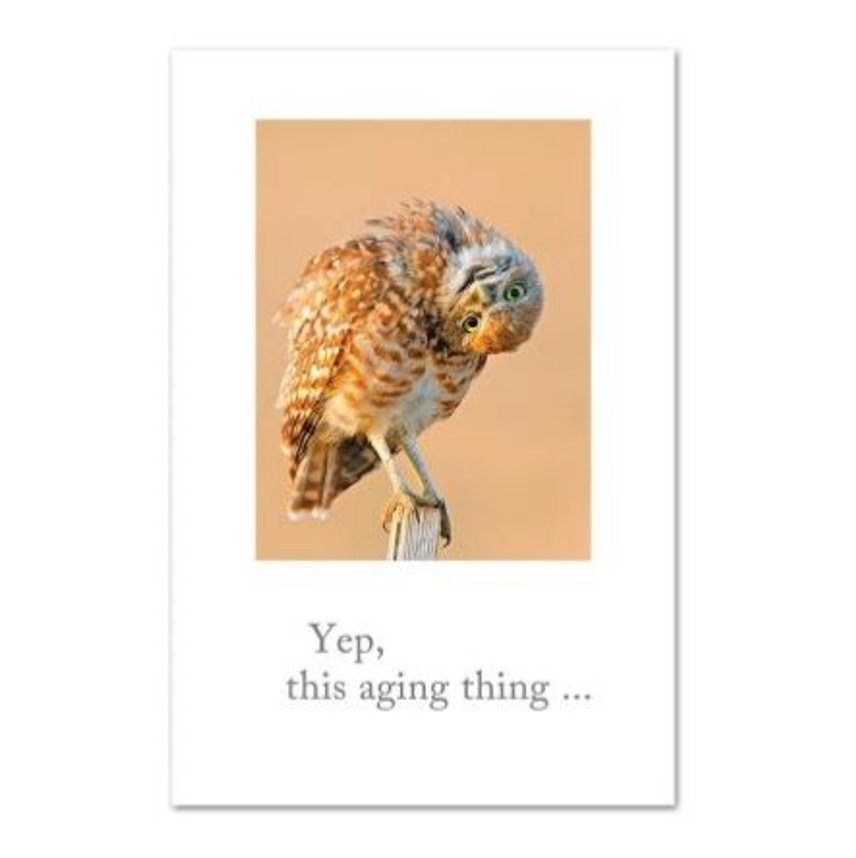 Yep, This Aging Thing Birthday Card