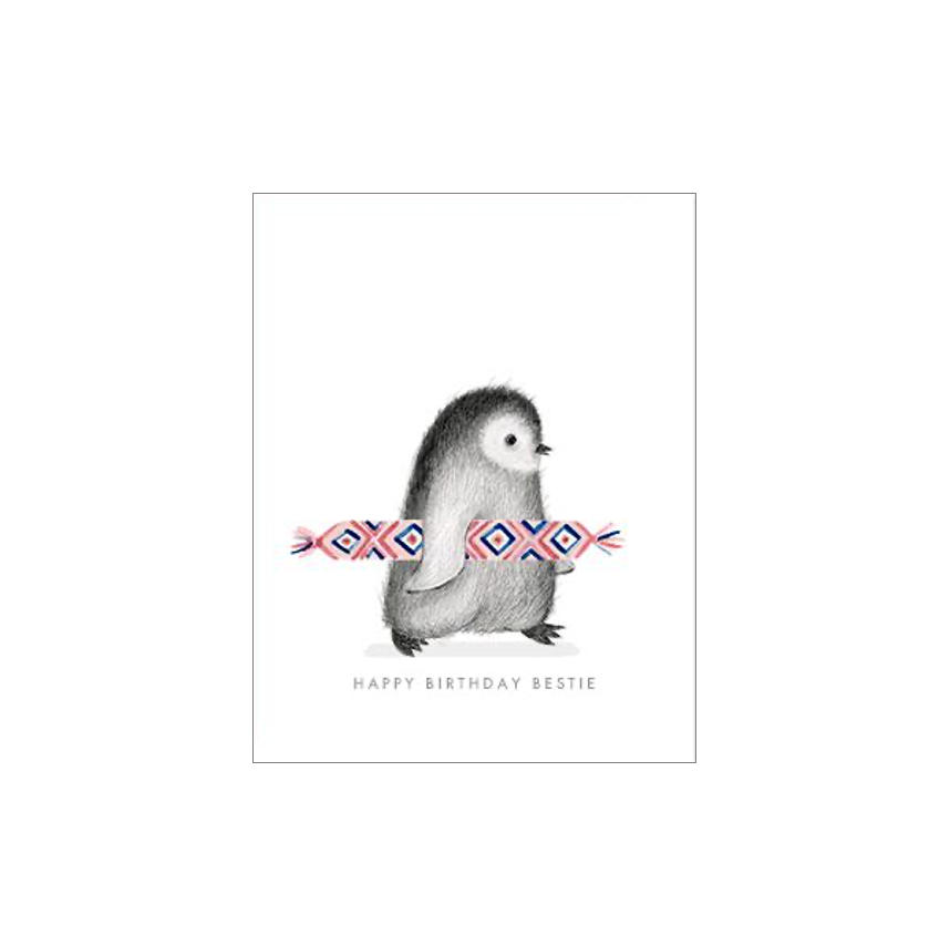 Happy Birthday Bestie Card