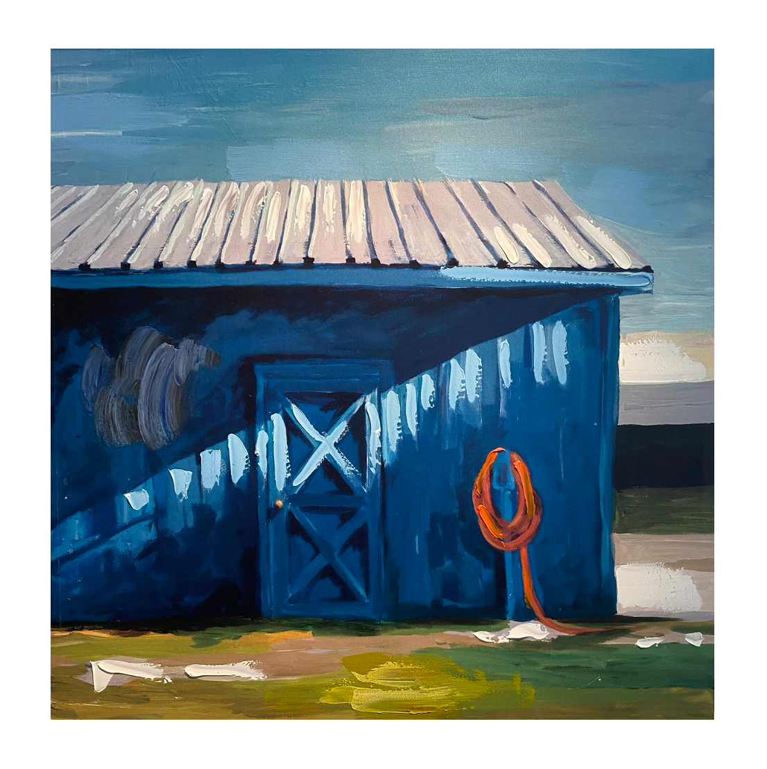 Blue Barn Artwork