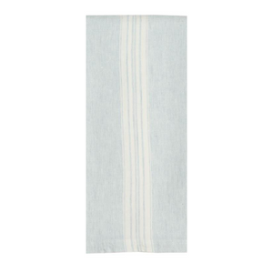 Maison Mineral Blue/White Stripe Linen Tea/Hand Towel