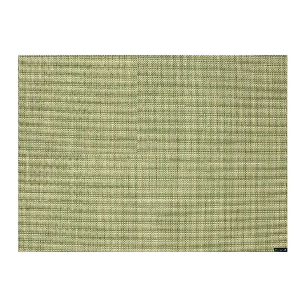 Chilewich Mini Basketweave Rectangle Placemat - Dill