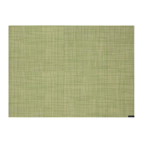 Chilewich Mini Basketweave Rectangle Placemat - Dill