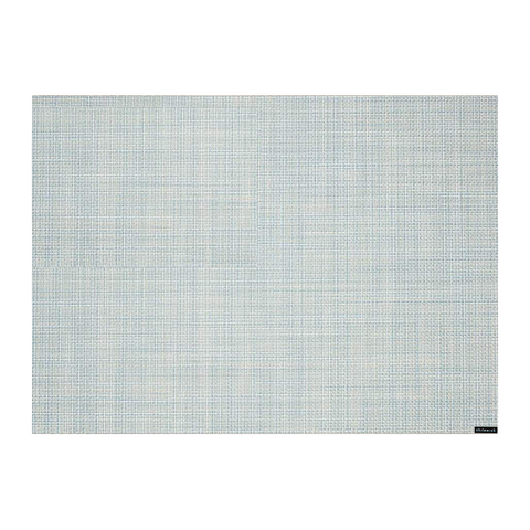 Chilewich Mini Basketweave Rectangle Placemat - Sky