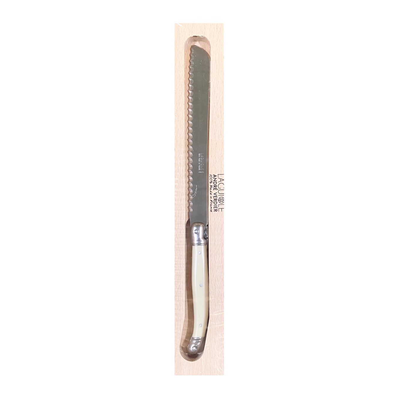 Laguiole French Bread Knife - Ivory
