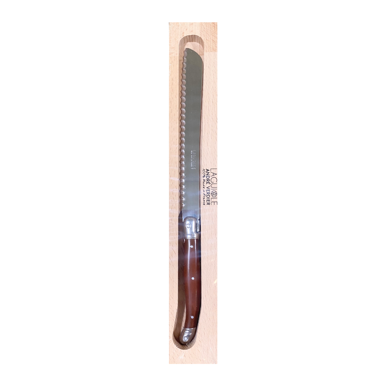 Laguiole French Bread Knife - Rosewood