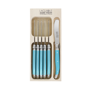 Laguiole French Pate Knives - South Blue