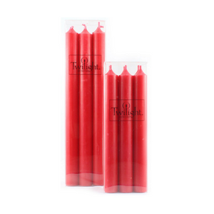 Candles Set of 6 Red