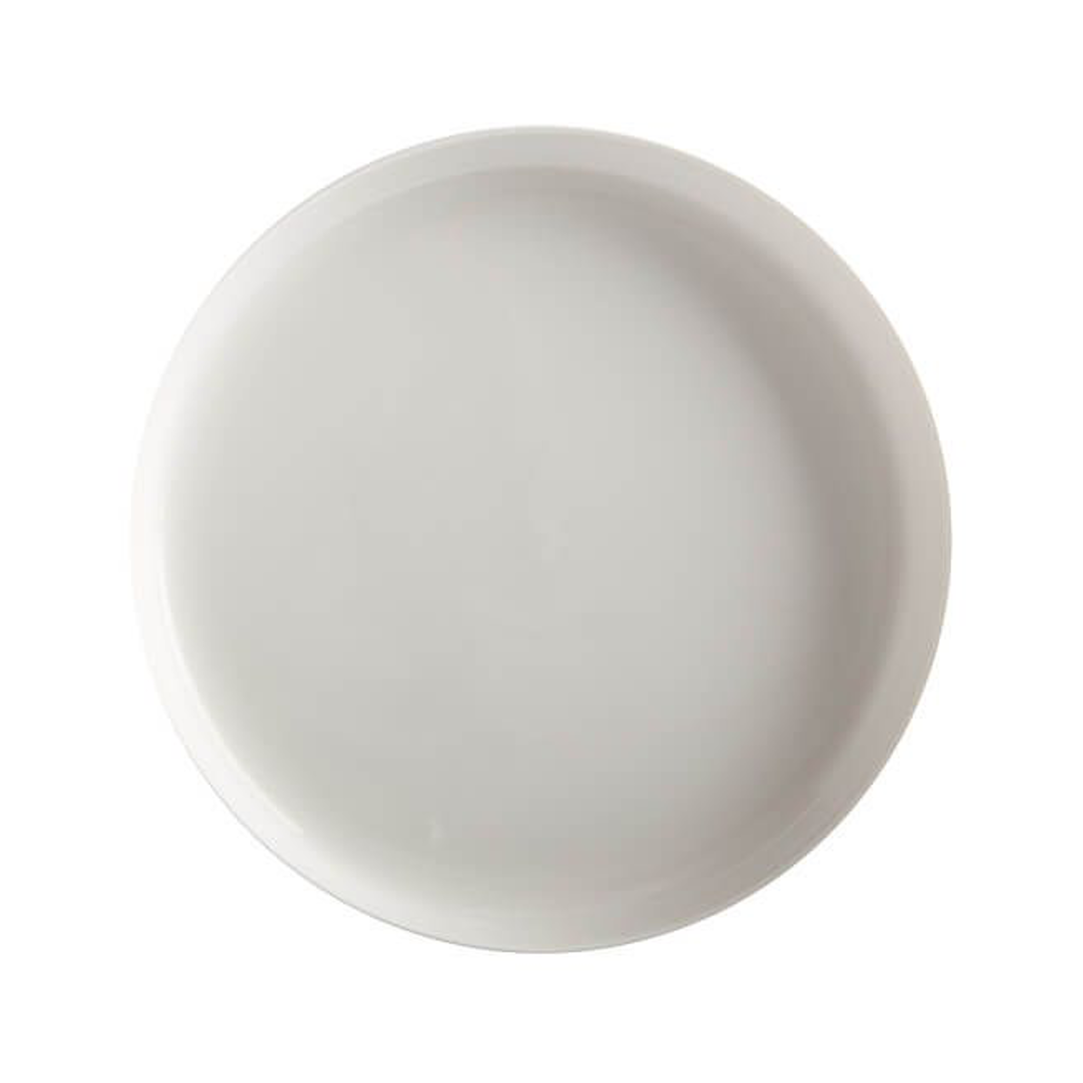 White Rimmed Platter  11"