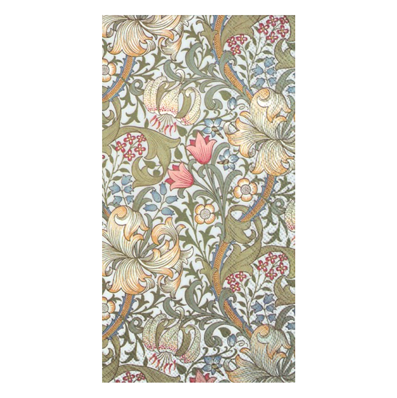 Dinner/Guest Paper Napkins - V&A Golden Lily