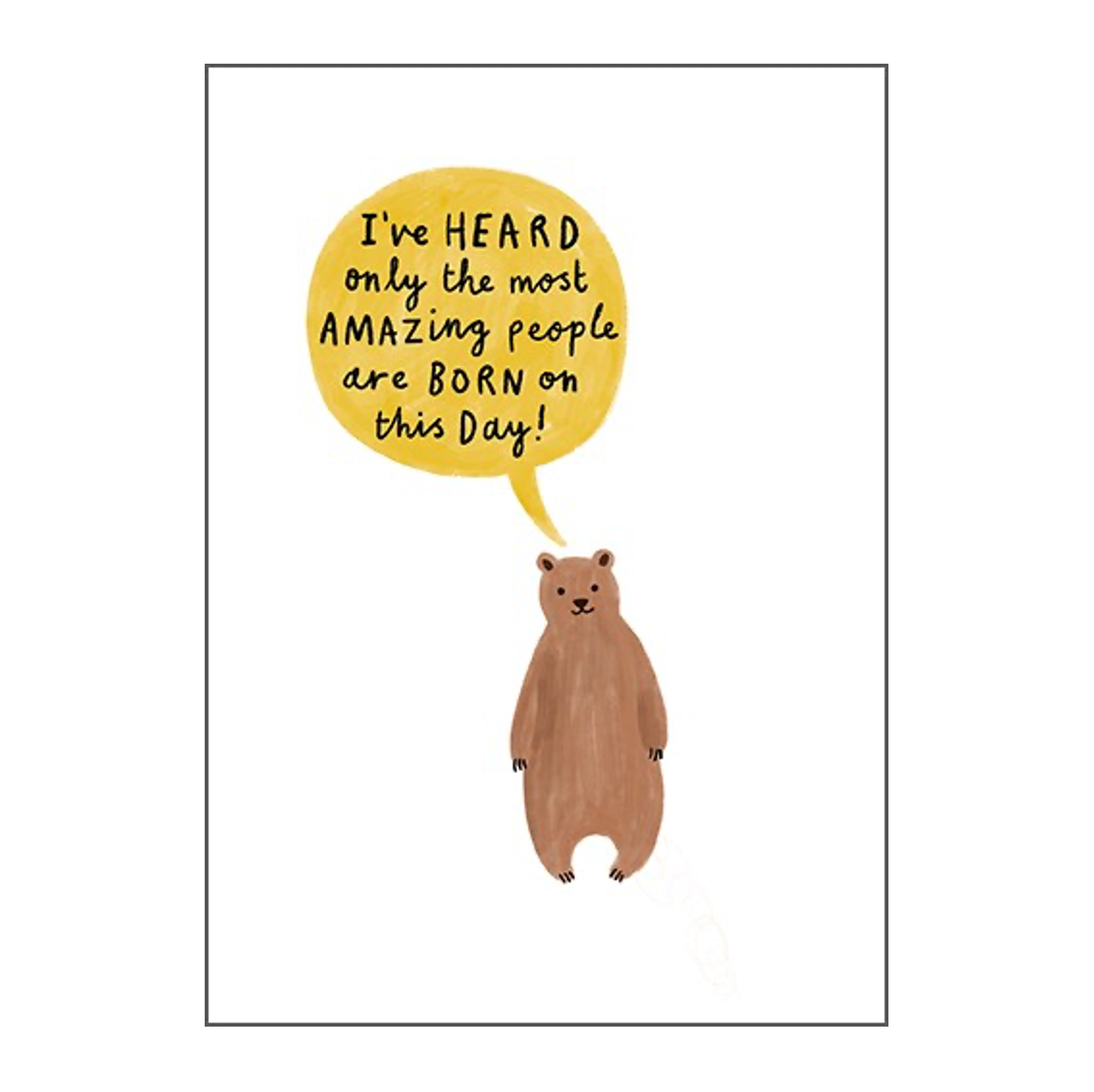 Only The Most Amazing People Are Born On This Day Birthday Card