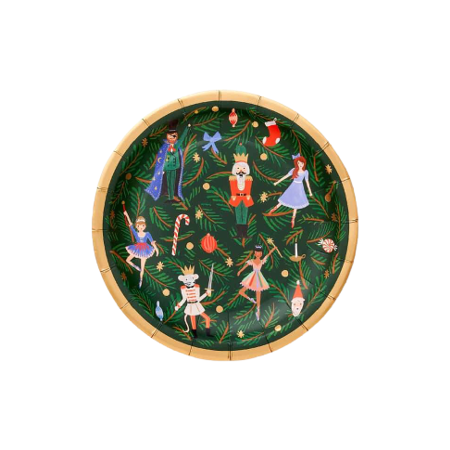 Rifle Nutcracker Paper Plates