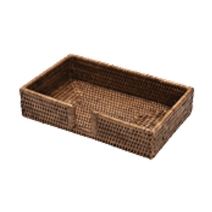 Rattan Guest Towel Napkin Holder