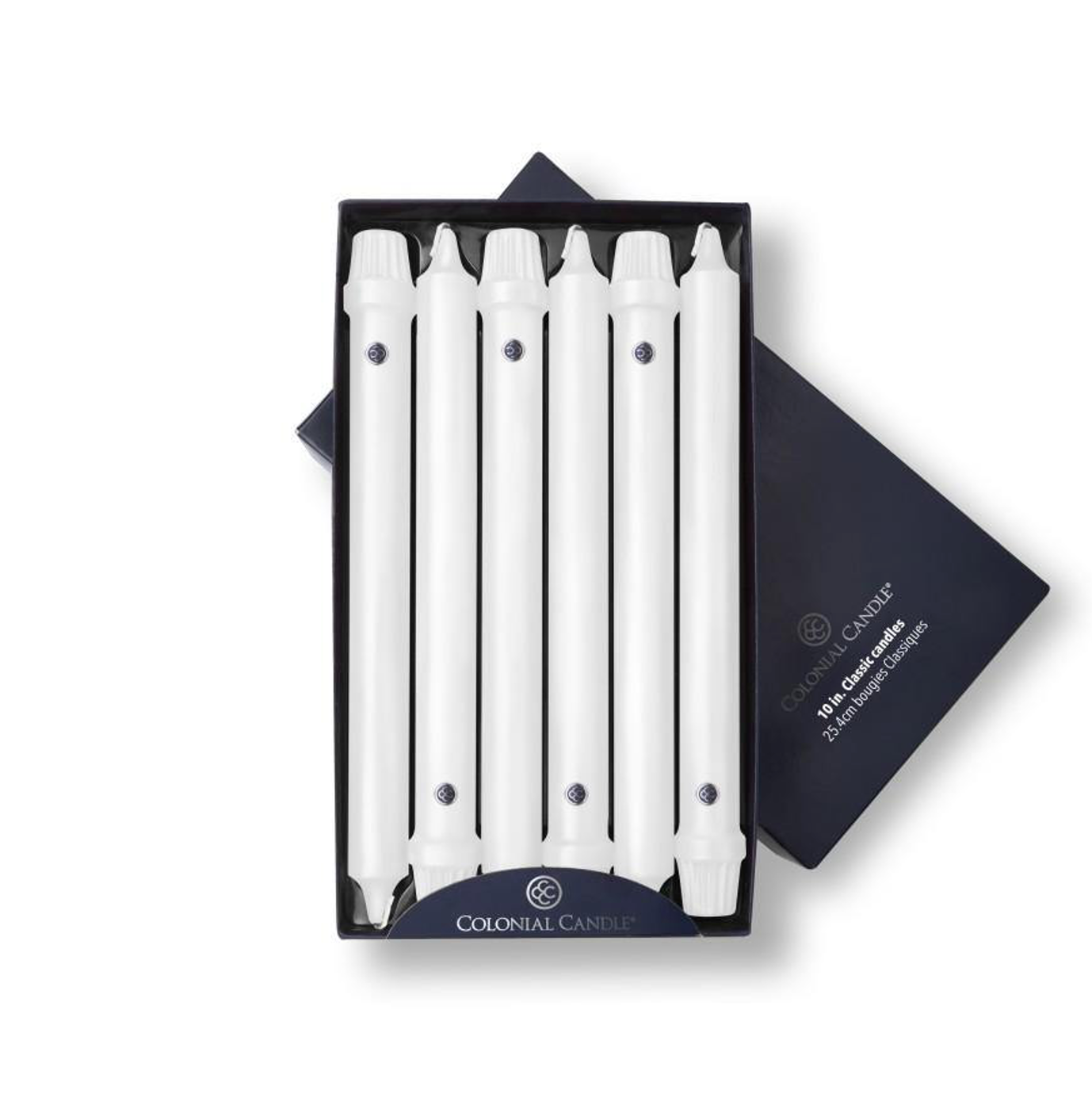 White 10” Column Candle