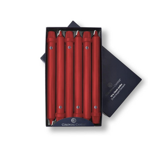 Red 10" Column Candle