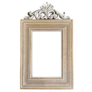 White Washed Picture Frame 4" x 6"