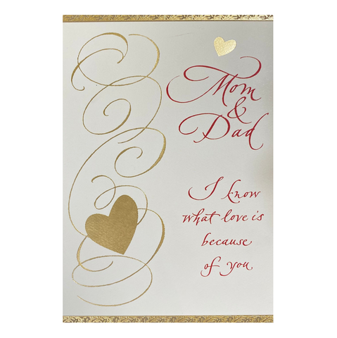 Mom & Dad Valentine’s Day Card