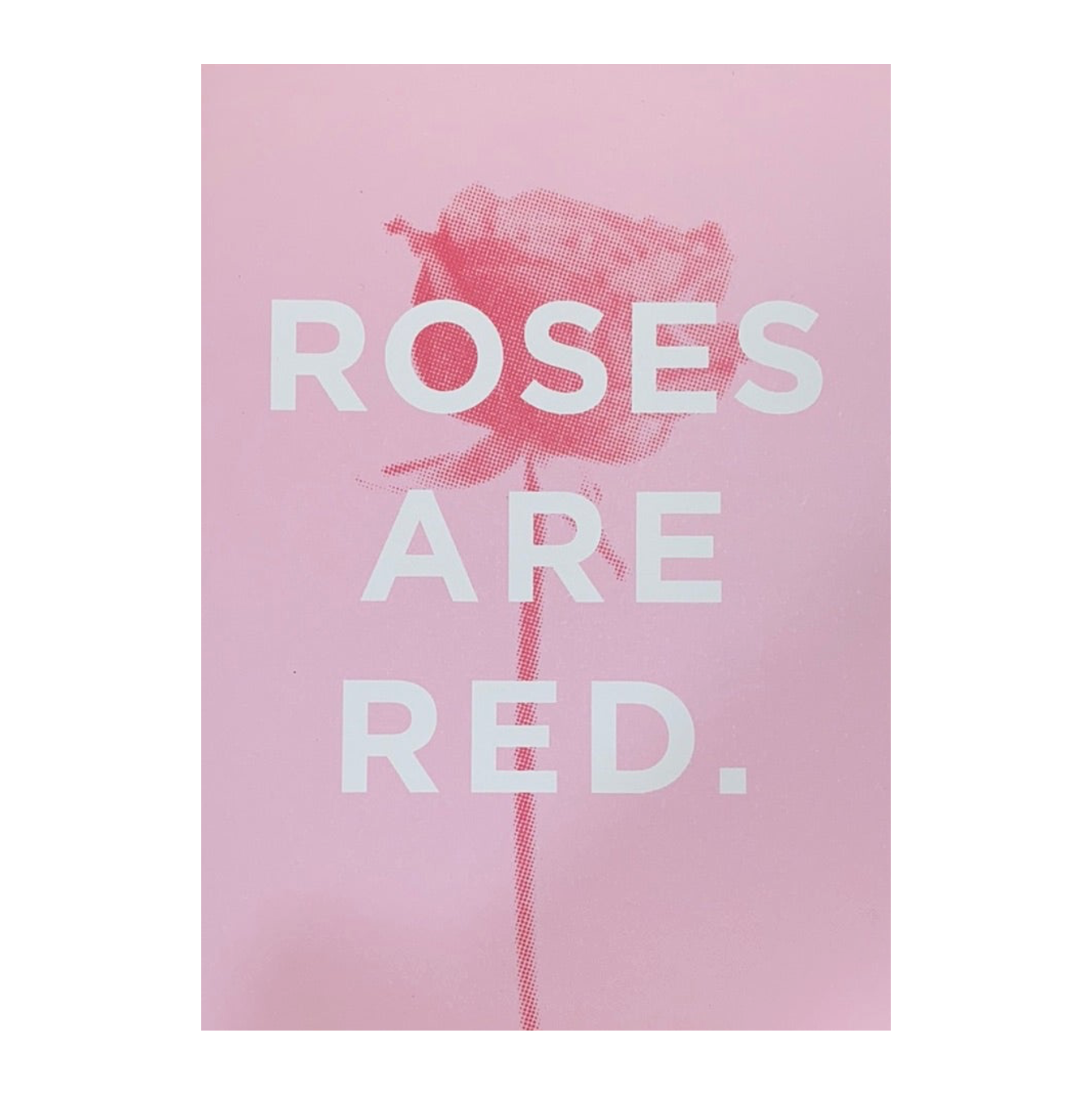 Roses Are Red Card