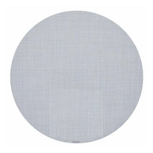 Chilewich Round Mini Basketweave Placemat - Sky