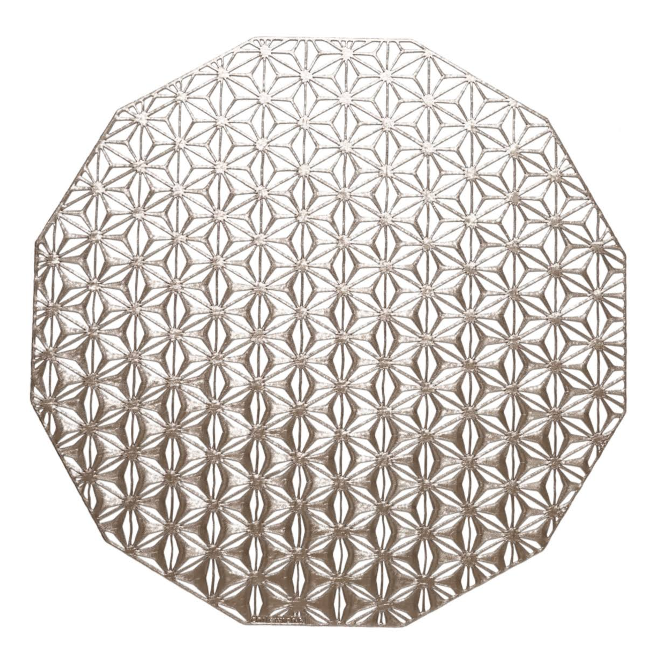 Chilewich Kaleidoscope Placemat - Gunmetal