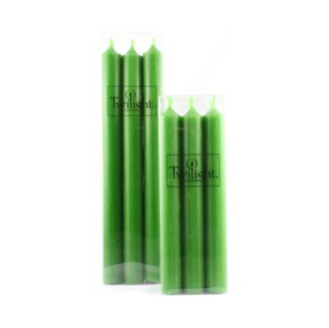 Candles Set of 6 Green