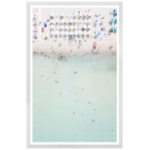 Large Pastel Beach View