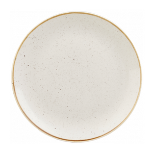 Churchill Coupe Dinner Plate - Barley White