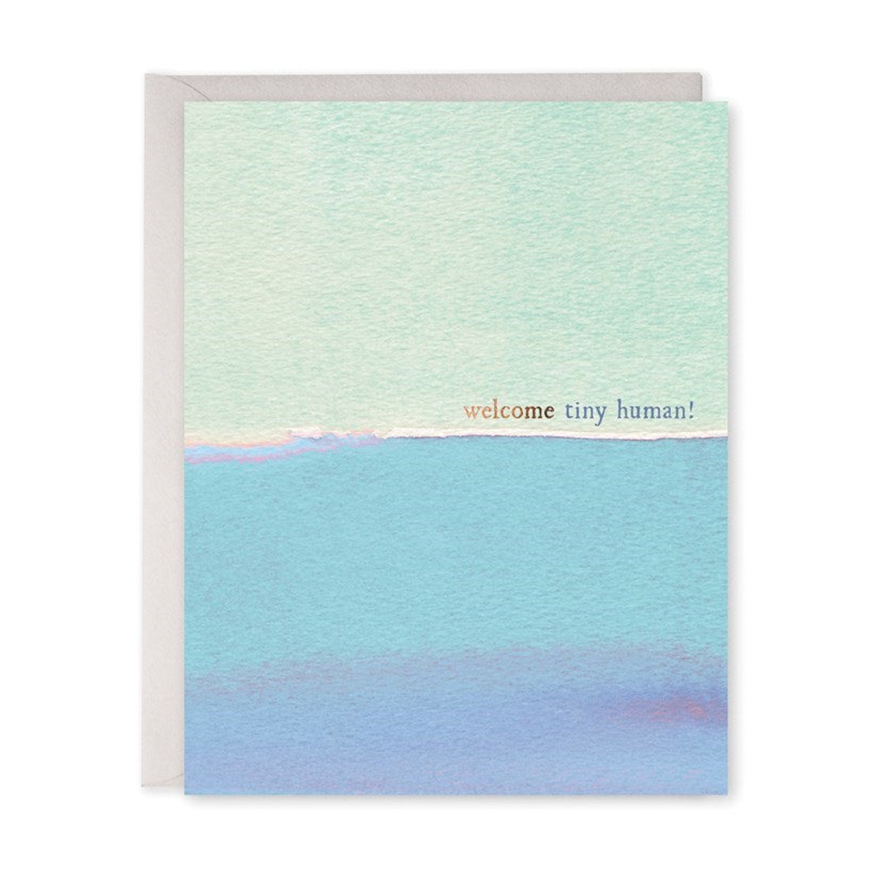 Welcome Tiny Human Card