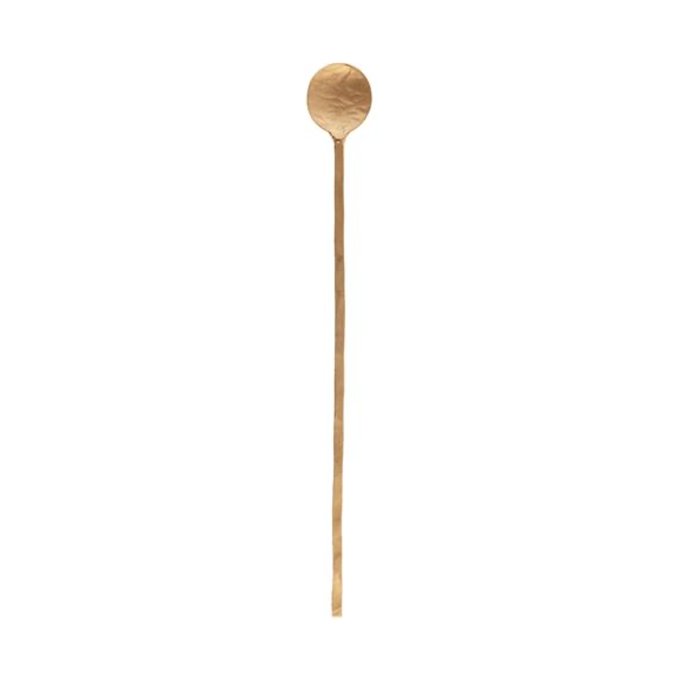 Gold Tall Drink Spoon