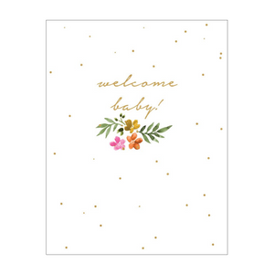 Welcome Baby Card