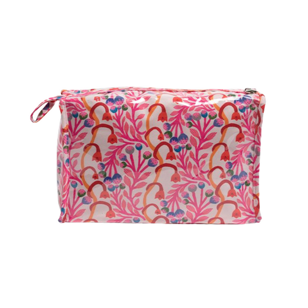 Bright Pink Cosmetic Bag