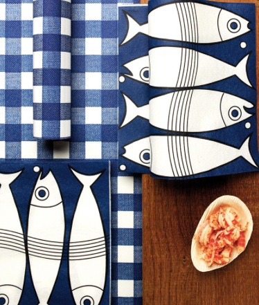 Dinner Napkins - Françoise Paviot - Fish