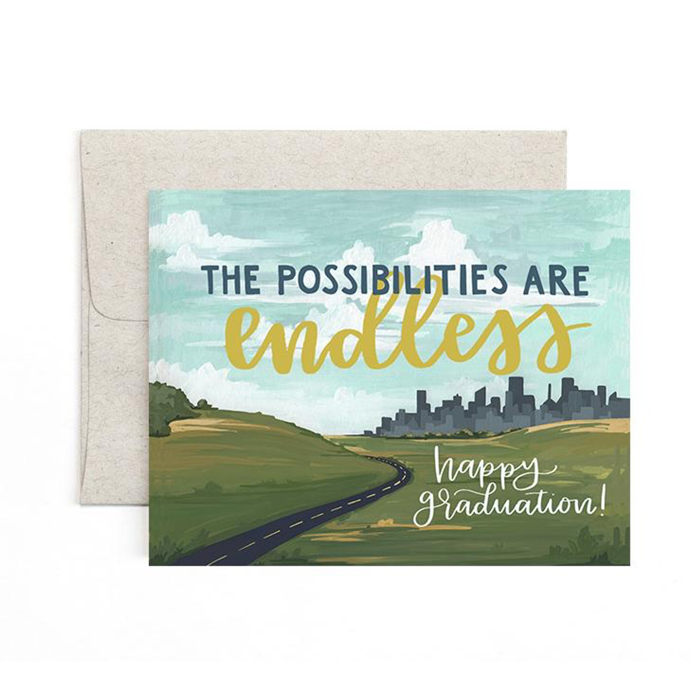 The Possibilities Are Endless Graduation Card