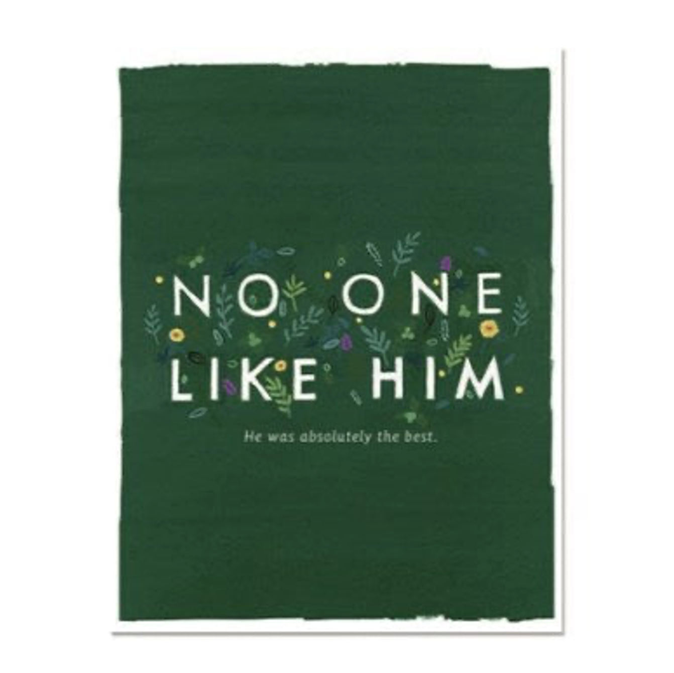 No One Like Him Card