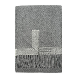 Alpaca Medium Grey Throw