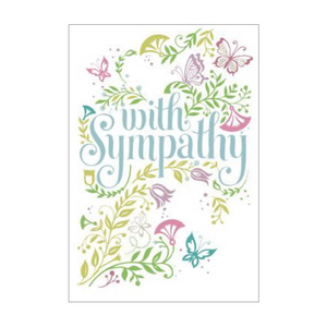 With Sympathy Card